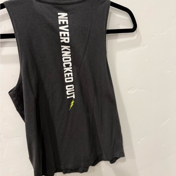 KENDALL TOOLE X Spiritual Gangster Gray Sleeveless Top - Picture 2 of 2